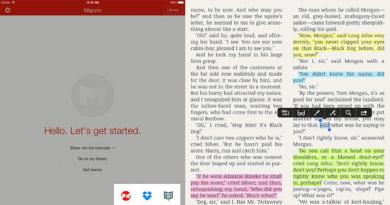 Sovellukset kirjojen lukemiseen iPhonella Paras e-lukija iPadille